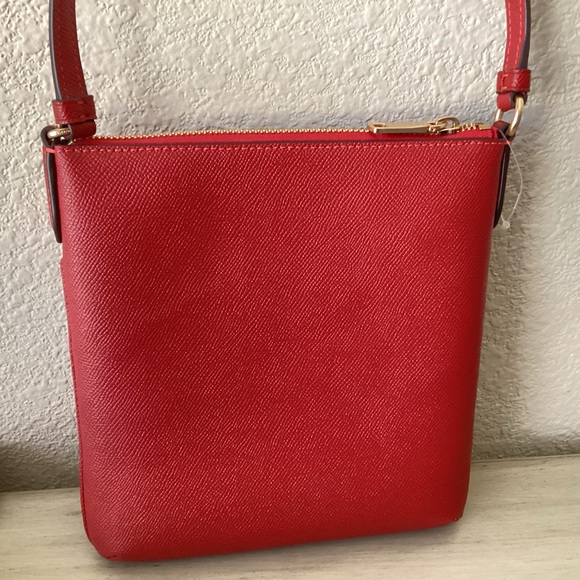 NWT Coach Mini Rowan Crossbody Bag & Matching Wallet Set - Red - Picture 10 of 16